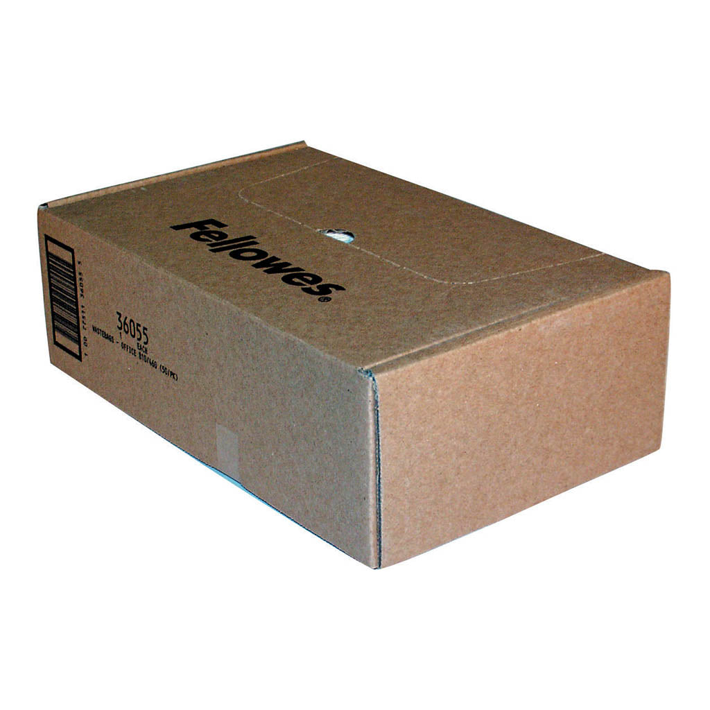 Fellowes Shredder Bags Commercial 132L, Pack of 50 - Cafe Supply