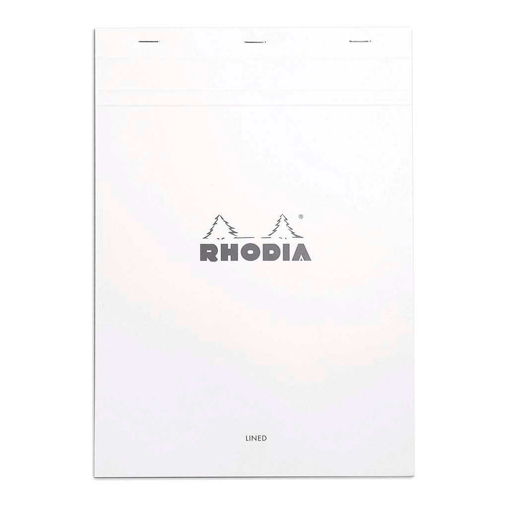 Rhodia Bloc Pad No. 18 A4 Lined White - Cafe Supply