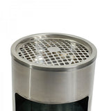 10L Lobby Bin with Ashtray - Cafe Supply