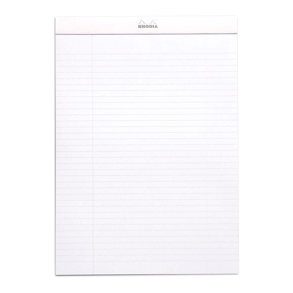 Rhodia Bloc Pad No. 18 A4 Lined White - Cafe Supply