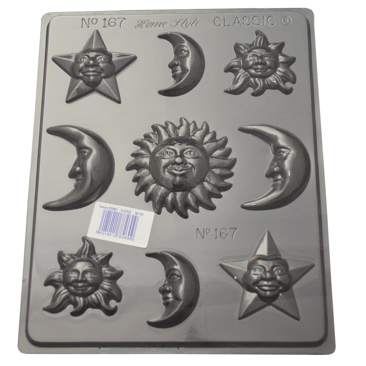 Sun & Moon #2 Mould 0.6mm - Cafe Supply