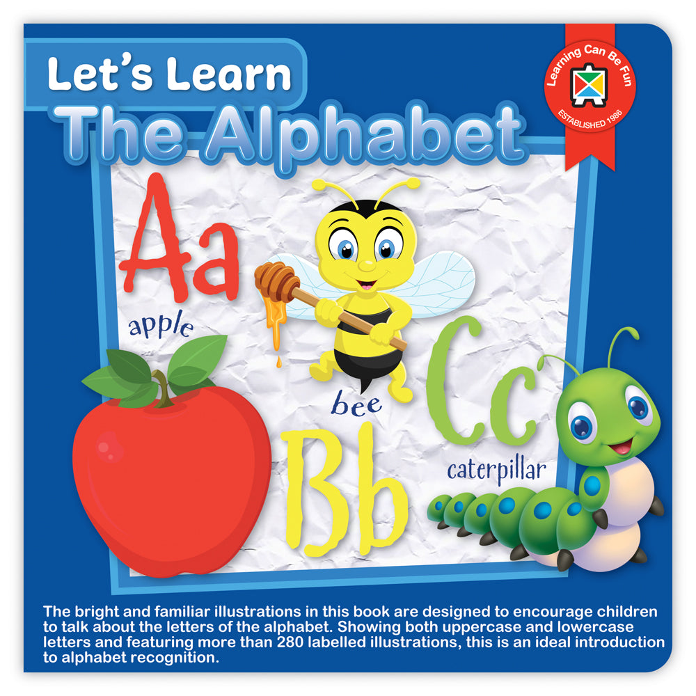 LCBF Let's Learn The Alphabet Board Book - Cafe Supply