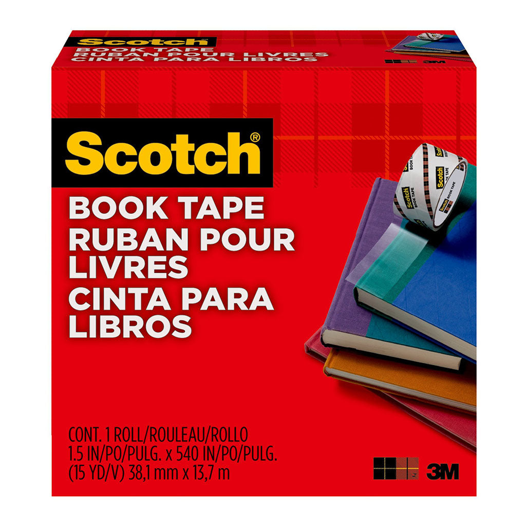 Scotch Tape Book Repair 845 38mmx13.7m Transparent - Cafe Supply