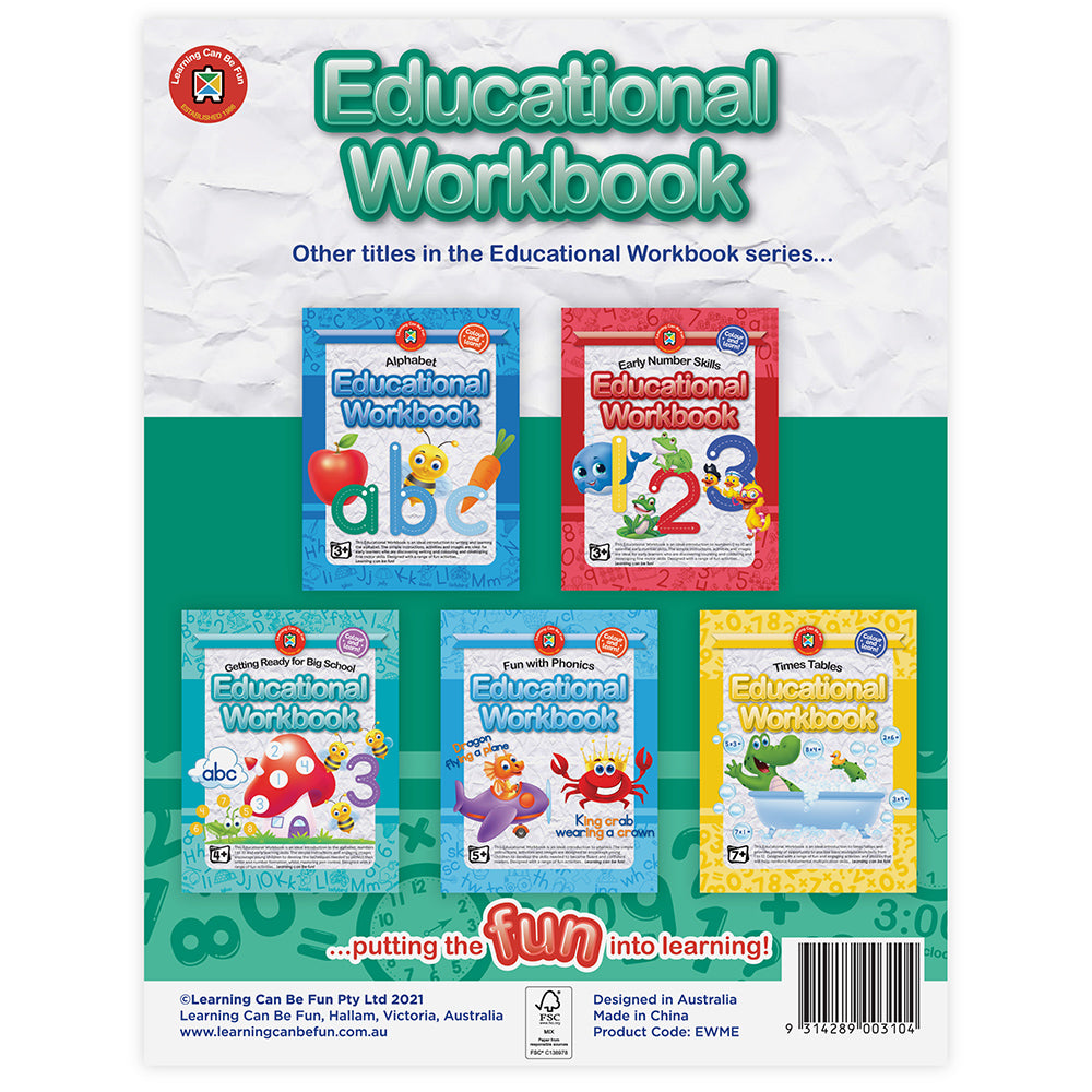 LCBF Educational Workbook Junior Maths - Cafe Supply