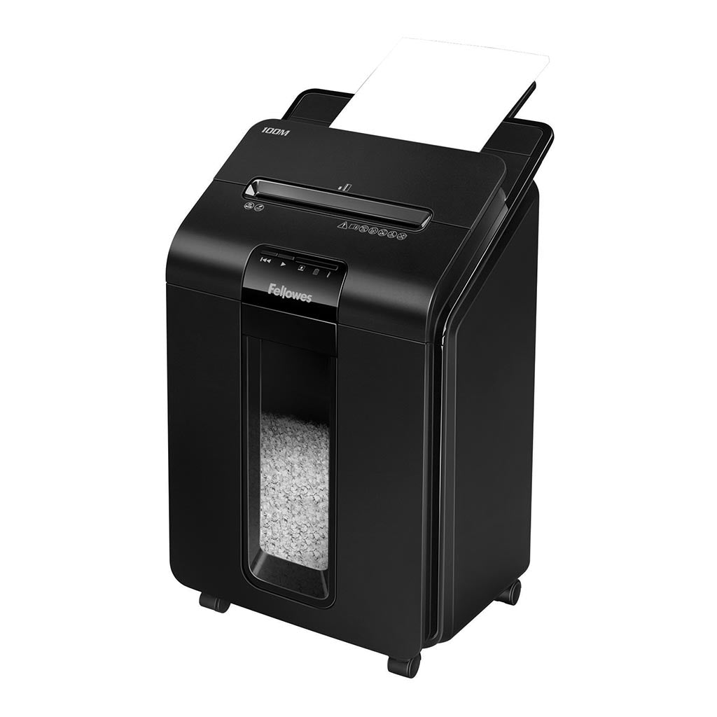 Fellowes AutoMax 100M Micro Cut Shredder - Cafe Supply