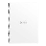 Rhodia Classic Notebook Spiral A4+ Lined White - Cafe Supply
