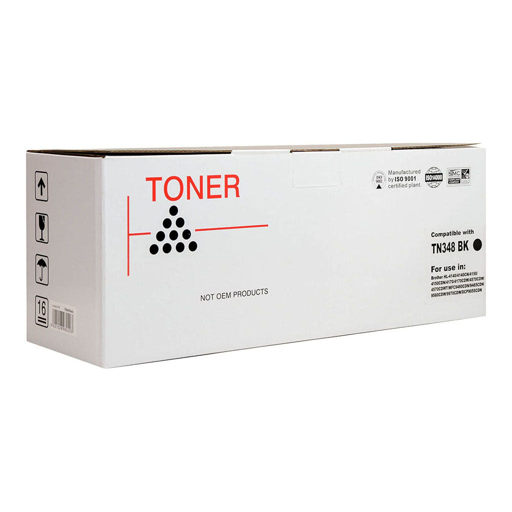Icon Compatible Brother TN348 Black Toner Cartridge - Cafe Supply