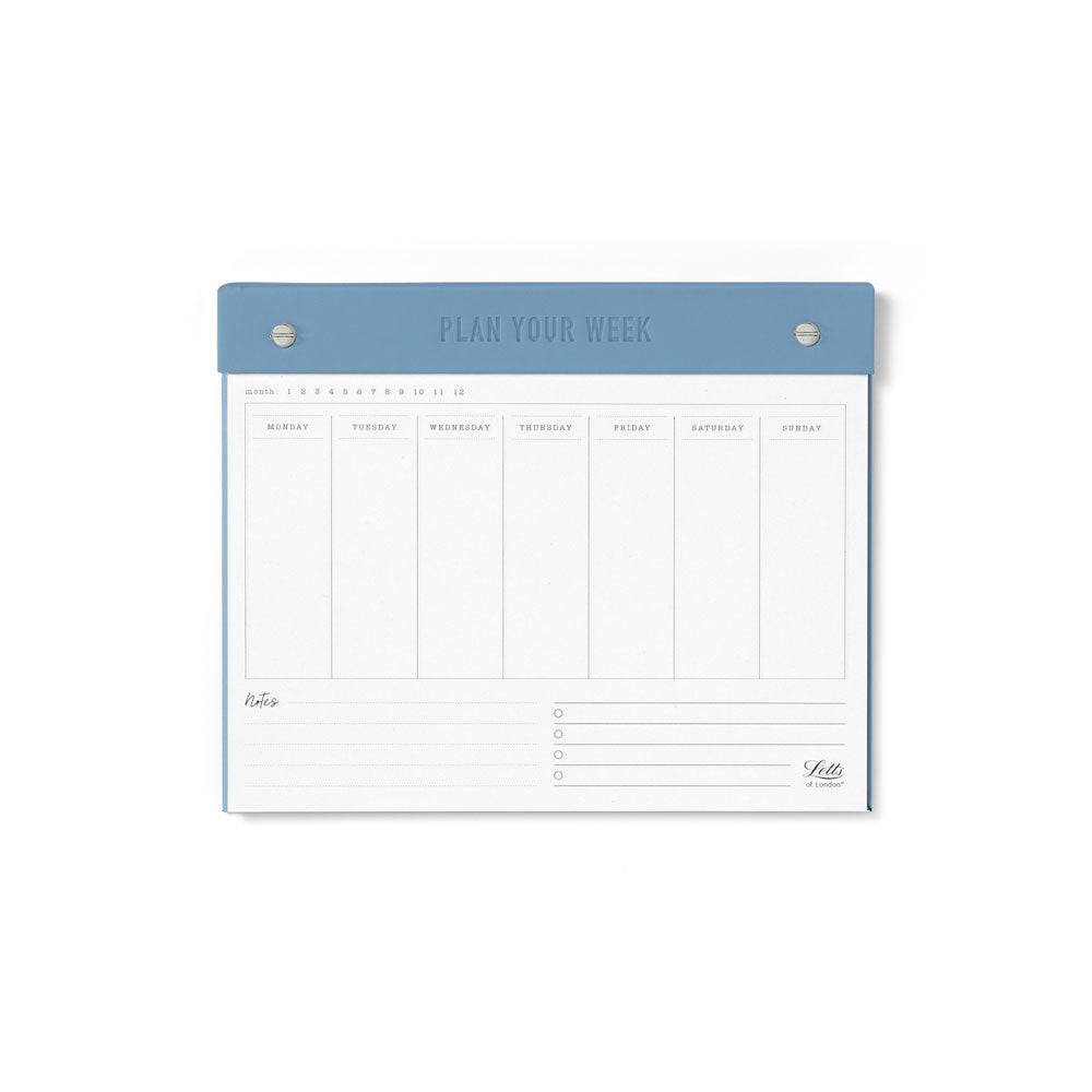 Letts Undated Weekly Planner 250x200mm Conscious Ocean - Cafe Supply