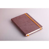 Rhodiarama Hardcover Notebook A5 Lined Chocolate - Cafe Supply