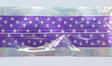 Cake Band Star Purple/Silver 63mm (7m) - Cafe Supply