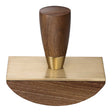 Jacques Herbin Prestige Walnut Wood and Brass Wooden Blotter - Cafe Supply