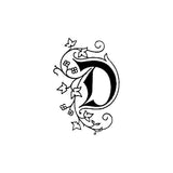 Herbin Wooden Handle Square Seal Illuminated D - Cafe Supply