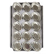 Palletized Pie Tins, (15) Oval 130x105x29.5mm, Tray size 600x405mm - Cafe Supply