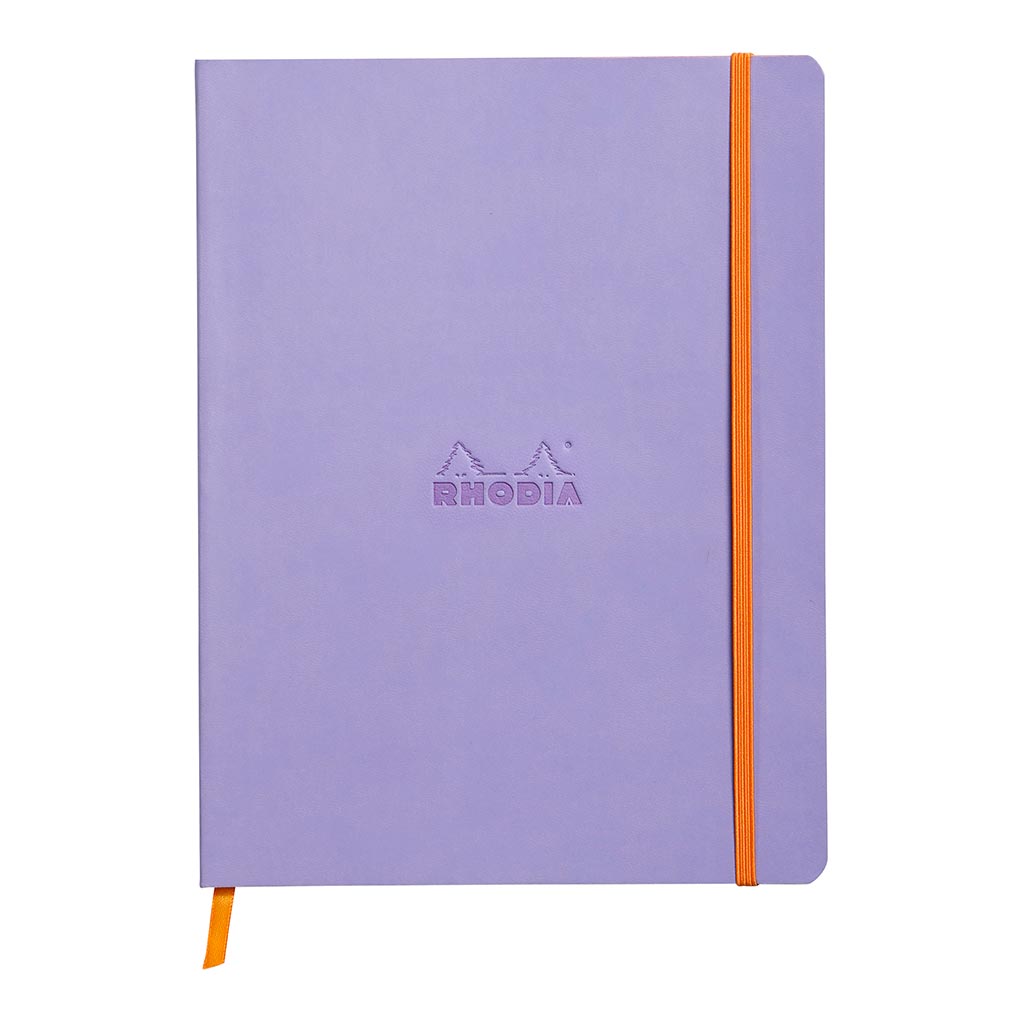 Rhodiarama Softcover Notebook B5 Dotted Iris Blue - Cafe Supply