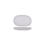 Tablekraft Naturals Ash Grey Oval Plate 210x135x20mm