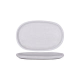 Tablekraft Naturals Ash Grey Oval Plate 310x200x28mm