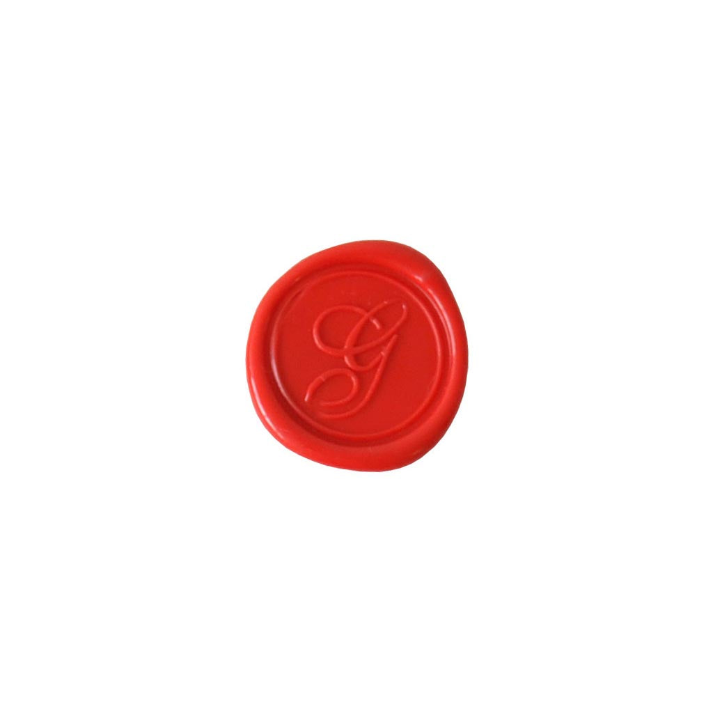 Herbin Wooden Handle Round Seal Copperplate G - Cafe Supply