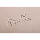 Rhodiarama Hardcover Notebook A5 Lined Beige - Cafe Supply