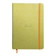 Rhodiarama Hardcover Notebook A5 Lined Anise Green - Cafe Supply