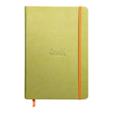 Rhodiarama Hardcover Notebook A5 Lined Anise Green - Cafe Supply
