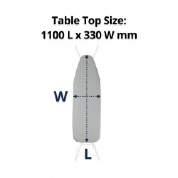 Compass Std Ironing Board 1100 x 330mm - Cafe Supply