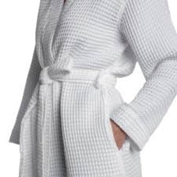 Regent 100% Cotton Waffle Bathrobe - Cafe Supply