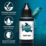 Octopus Fluids Alcohol Ink Deep Sea Blue 30ml - Cafe Supply