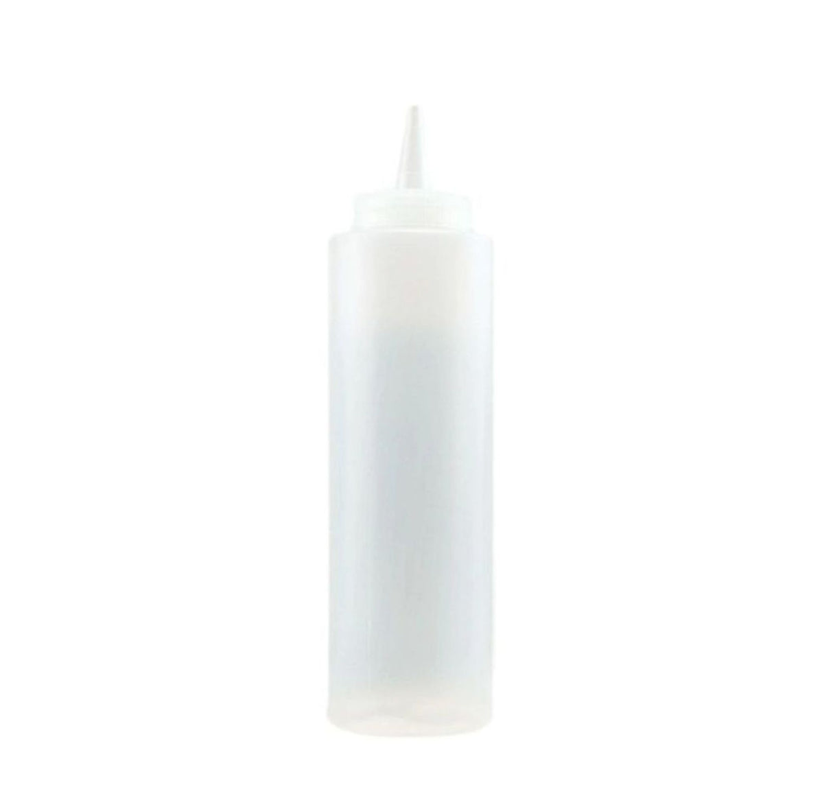 Clear Squeezy Bottle with Spout (500ml) - Cafe Supply