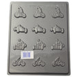 Cars & Bikes Mould (0.6mm) - Cafe Supply