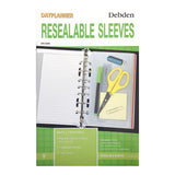 Debden Desk Dayplanner Resealable Sleeve, Pack of 2 - Cafe Supply