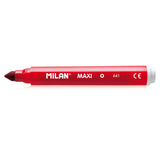 Milan Markers Conic Tip Maxi Pack 12 Assorted Colours - Cafe Supply