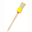 35mm Round Grease Brush (wooden handle) - Cafe Supply