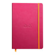Rhodiarama Hardcover Notebook A5 Blank Raspberry - Cafe Supply