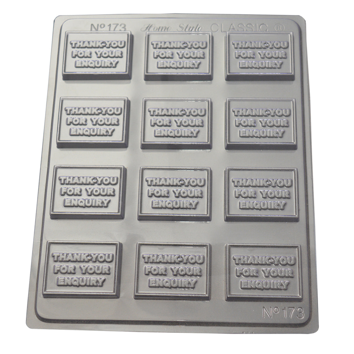 Thank You For Your Enquiry Mould 0.6mm - Cafe Supply