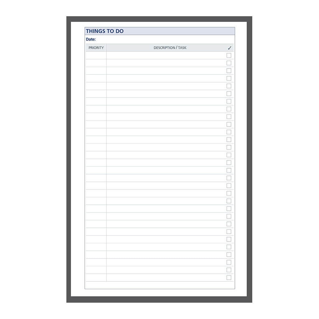Debden Desk Dayplanner Refill Things to Do - Cafe Supply