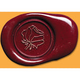 Herbin Wooden Handle Round Seal Rose - Cafe Supply