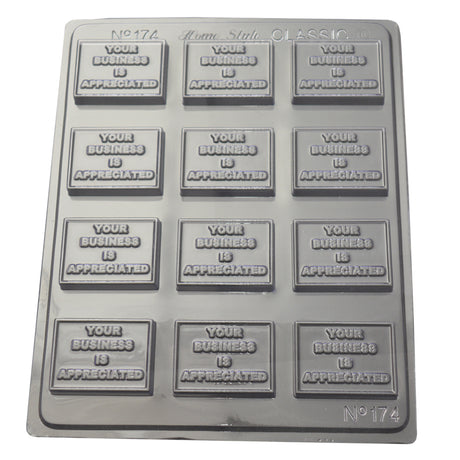 Your Business Is Appreciated Mould 0.6mm - Cafe Supply