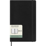 Moleskine Diary 18M Weekly + Notes Soft Cover Large Black - Cafe Supply