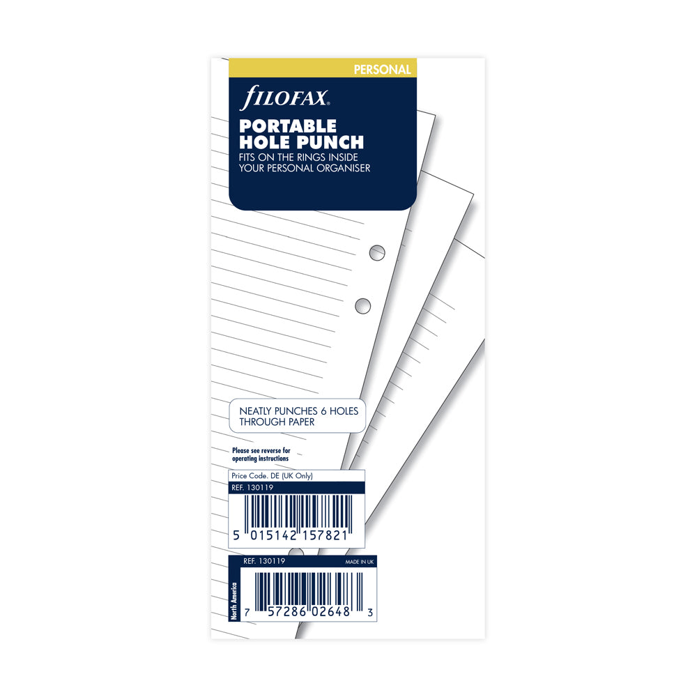 Filofax Personal Portable Hole Punch - Cafe Supply