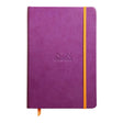 Rhodiarama Hardcover Notebook A5 Blank Purple - Cafe Supply