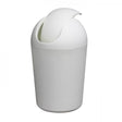 8L Bullet Bin Swing Top White - Cafe Supply