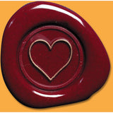 Herbin Wooden Handle Round Seal Heart - Cafe Supply