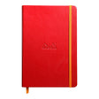 Rhodiarama Hardcover Notebook A5 Blank Poppy - Cafe Supply