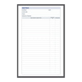 Debden Desk Dayplanner Refill Meetings - Cafe Supply