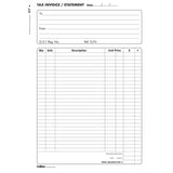 Collins Tax Invoice A4/50DL Duplicate No Carbon Required - Cafe Supply
