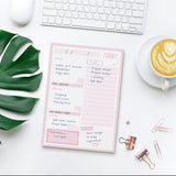 Pukka Carpe Diem Daily Planner Pad Ballerina Pink - Cafe Supply