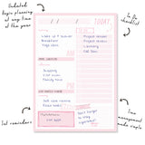 Pukka Carpe Diem Daily Planner Pad Ballerina Pink - Cafe Supply