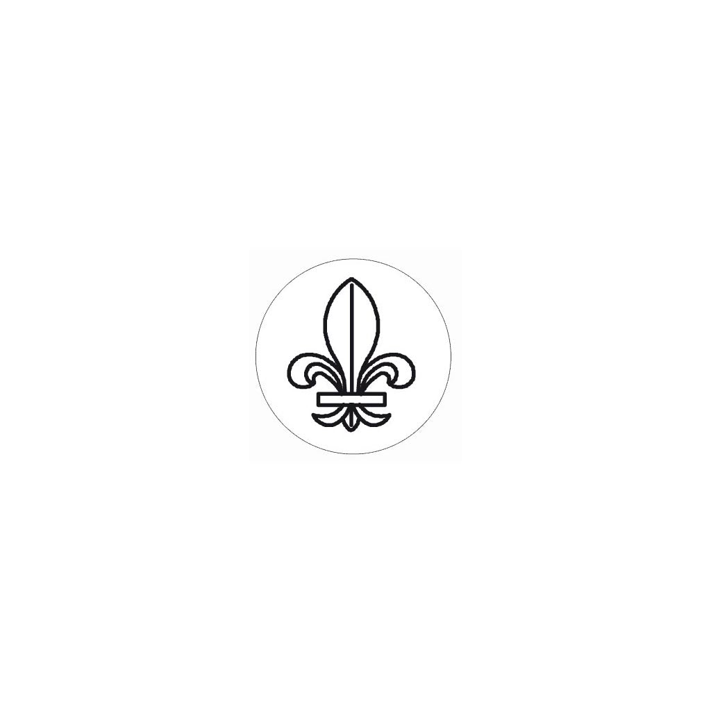 Herbin Wooden Handle Round Seal Lily - Cafe Supply