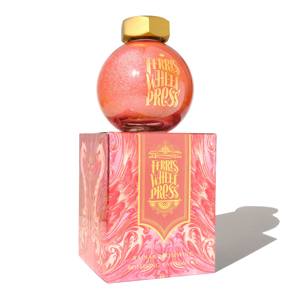 Ferris Wheel Press Fountain Pen Ink Radiant Rose Wing 85ml - Cafe Supply