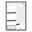Pukka Carpe Diem Daily Planner Pad Black - Cafe Supply